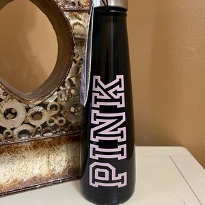 Pink water bottle